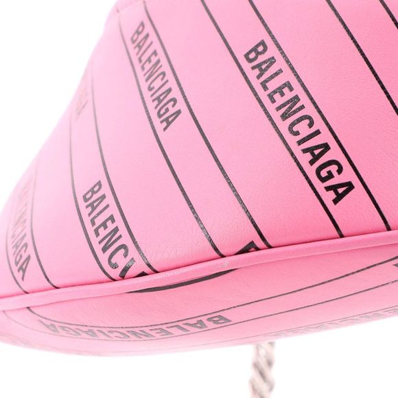 Balenciaga Souvenir Belt Bag Printed Leather XXS Pink - Picture 6 of 9